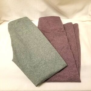 2 Pair Bundle Zobha Crop Legging